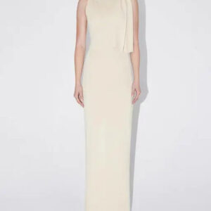 Asymmetrical Sleeveless Slim Fit Long Dress for Women