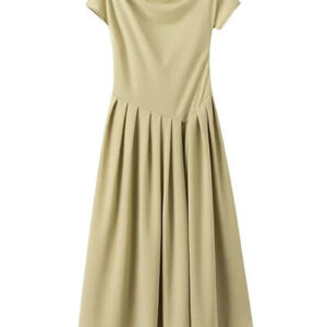 Elegant Asymmetrical Hem Maxi Dress for Summer Events