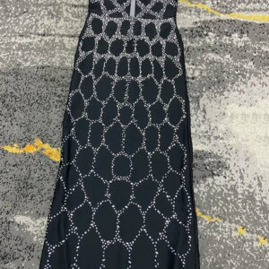 Elegant Black Strapless Mesh Bandage Bodycon Evening Dress
