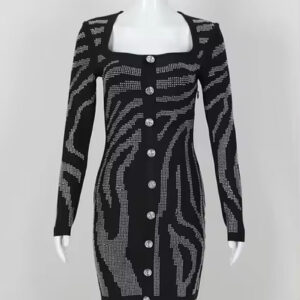 Elegant Off-Shoulder Black Mini Dress for Wedding Parties