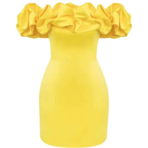 Elegant Off-Shoulder Mini Dress for Chic Parties