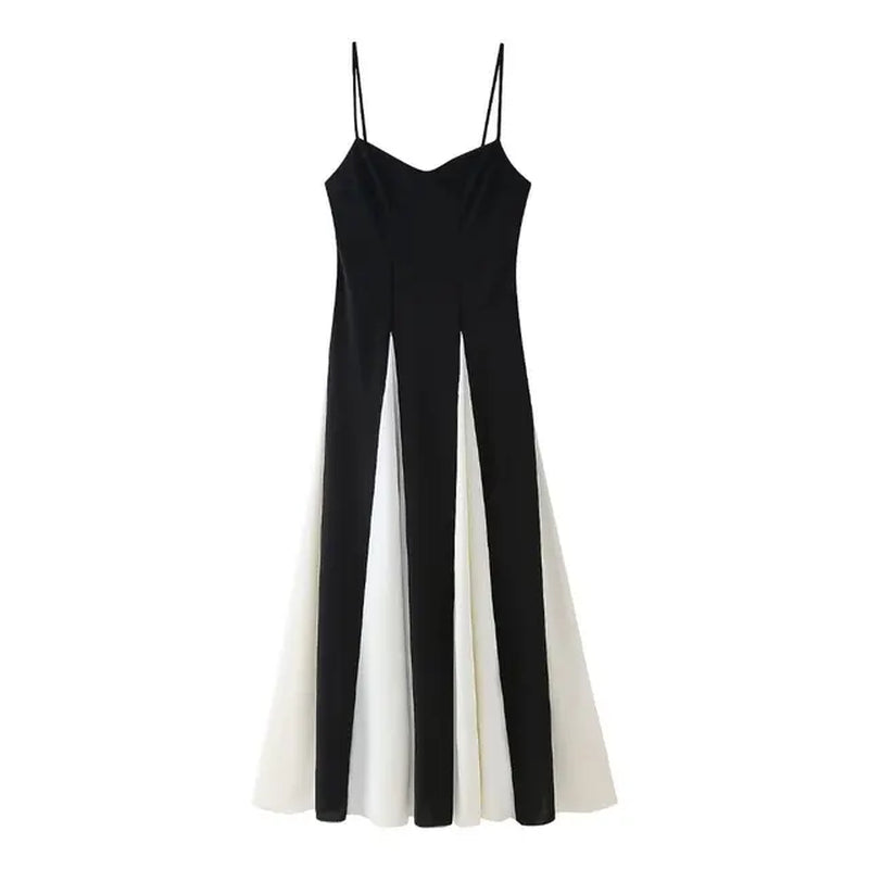 Elegant Sleeveless A-Line Maxi Dress for Women