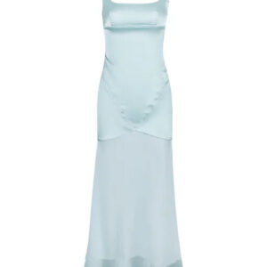 Elegant Summer Maxi Dress with Spaghetti Straps for Women