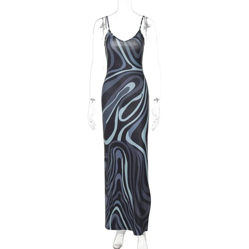 Elegant Vintage Long Beach Tunic Dress for Women