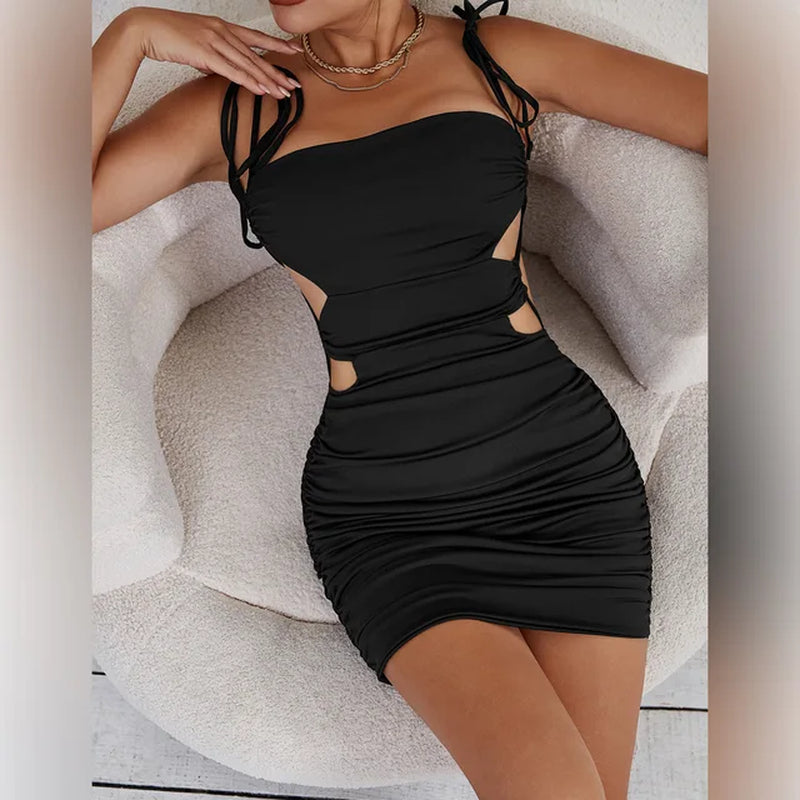 Lace-Up Sexy Buttocks Wrapped Skirt for Stunning Style