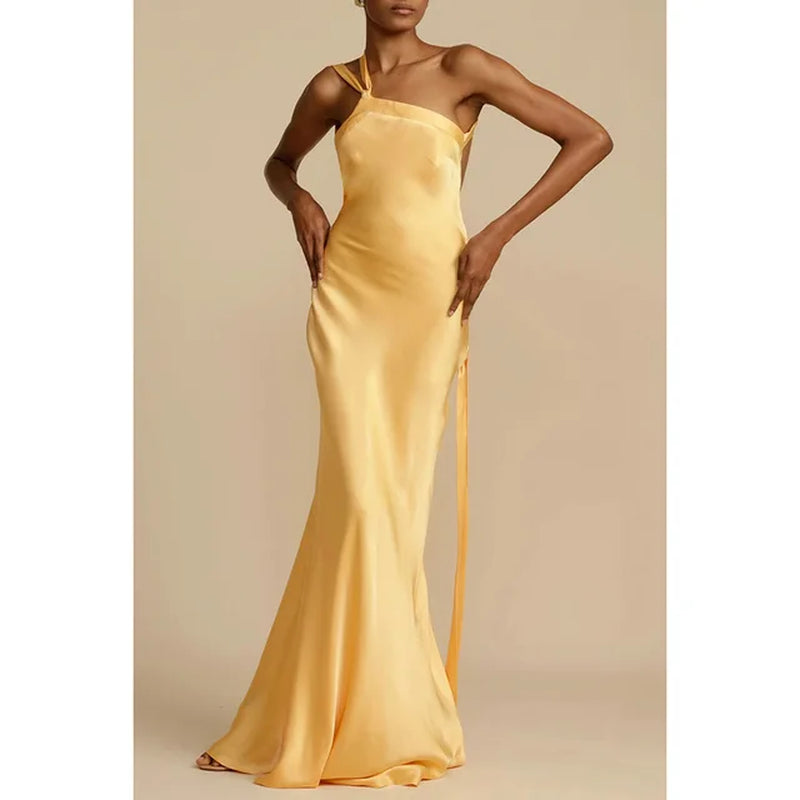 Spring/Summer Casual Color Block Slim Fit Dress