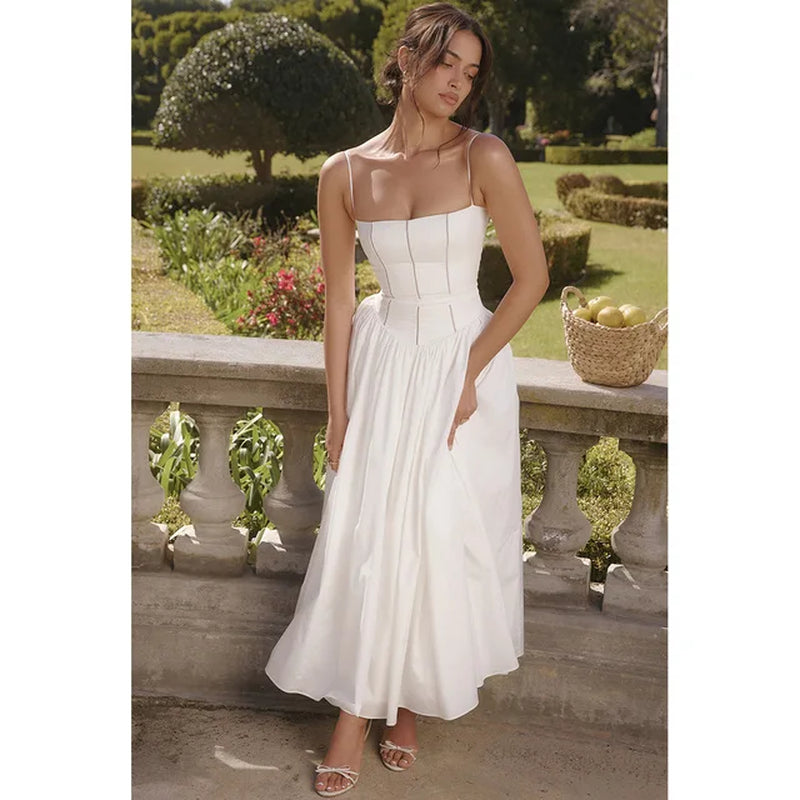 Stylish Summer Sleeveless Sundress for Beach & Parties
