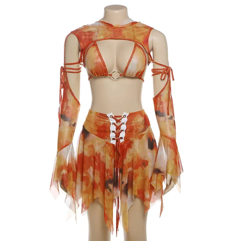 Summer Beach Dress: Sweet & Sexy Hooded Cover-Up