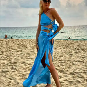 Summer Irregular Sleeveless Dress for Women - Sexy Style