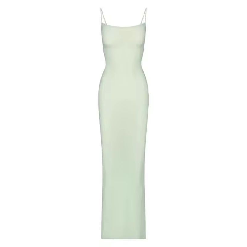 Summer Spicy Girl Hanging Strap Dress - Slim Fit Skirt