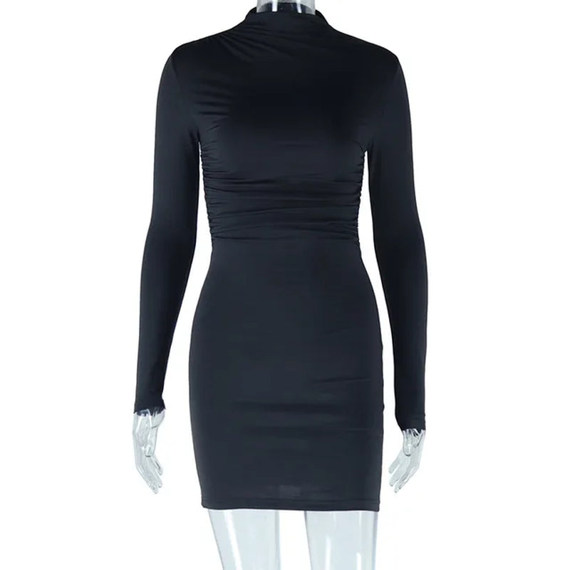 Vintage Summer Fairy Dress for Women - Long Sleeve Sundress