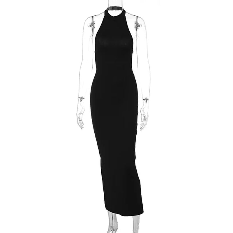 Women's Backless Summer Swim Dress for Beach Outings