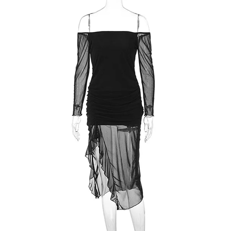 Women's Beach Cover-Up: Stylish Off-Shoulder Tunic Swimwear