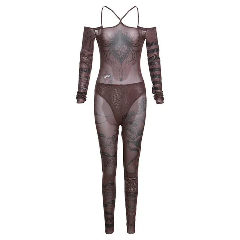 Women's Beach Outfits: Sexy Off Shoulder Mesh Cover-Up
