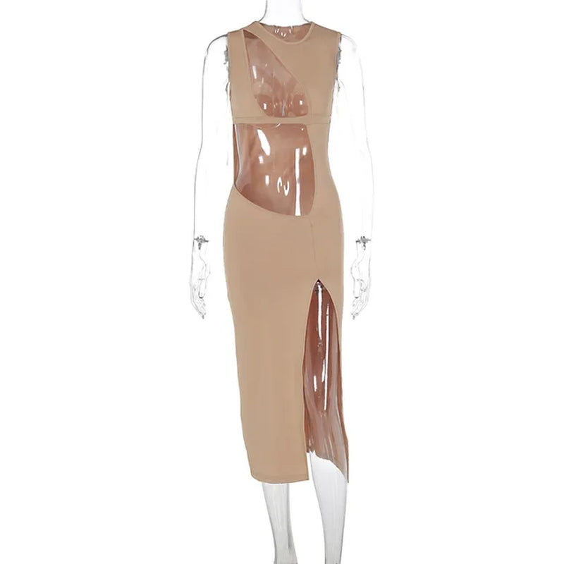 Women's Beach Outfits: Sleeveless Pareo Cover-Up Dresses