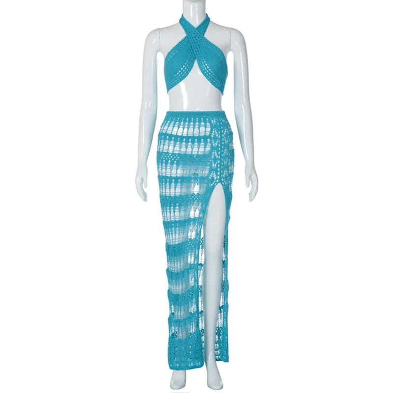 Womenâ€™s Beach Tunic: Crochet Cover-Up & Pareo Dress