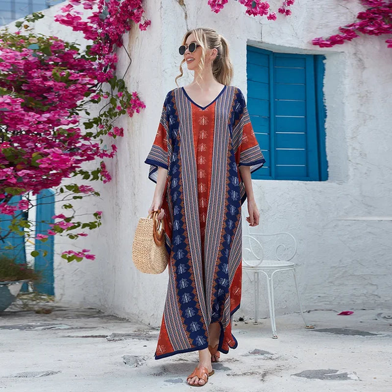 Women's Oversized Beach Tunic Cover-Up in 7 Colors