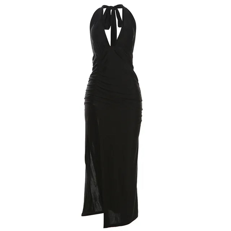 Women's Sexy Deep V Neck Beach Coverups for Summer